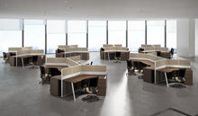 Load image into Gallery viewer, open plan workstations panel cubicles modern collaboration