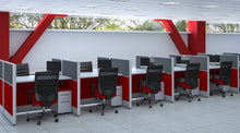 Load image into Gallery viewer, telemarketing stations cubicles call center panel system office furniture