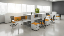 Load image into Gallery viewer, collaborative office space ergonomic height adjustable task chairs