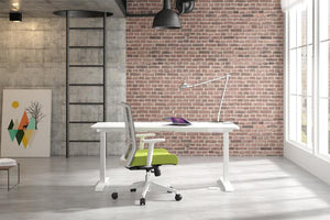 yUp height adjustable tables by Beniia Office Furniture