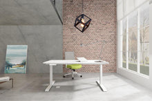 Load image into Gallery viewer, beniia yUp adjustable desk ergonomic modern office table open plan collaboration workspace